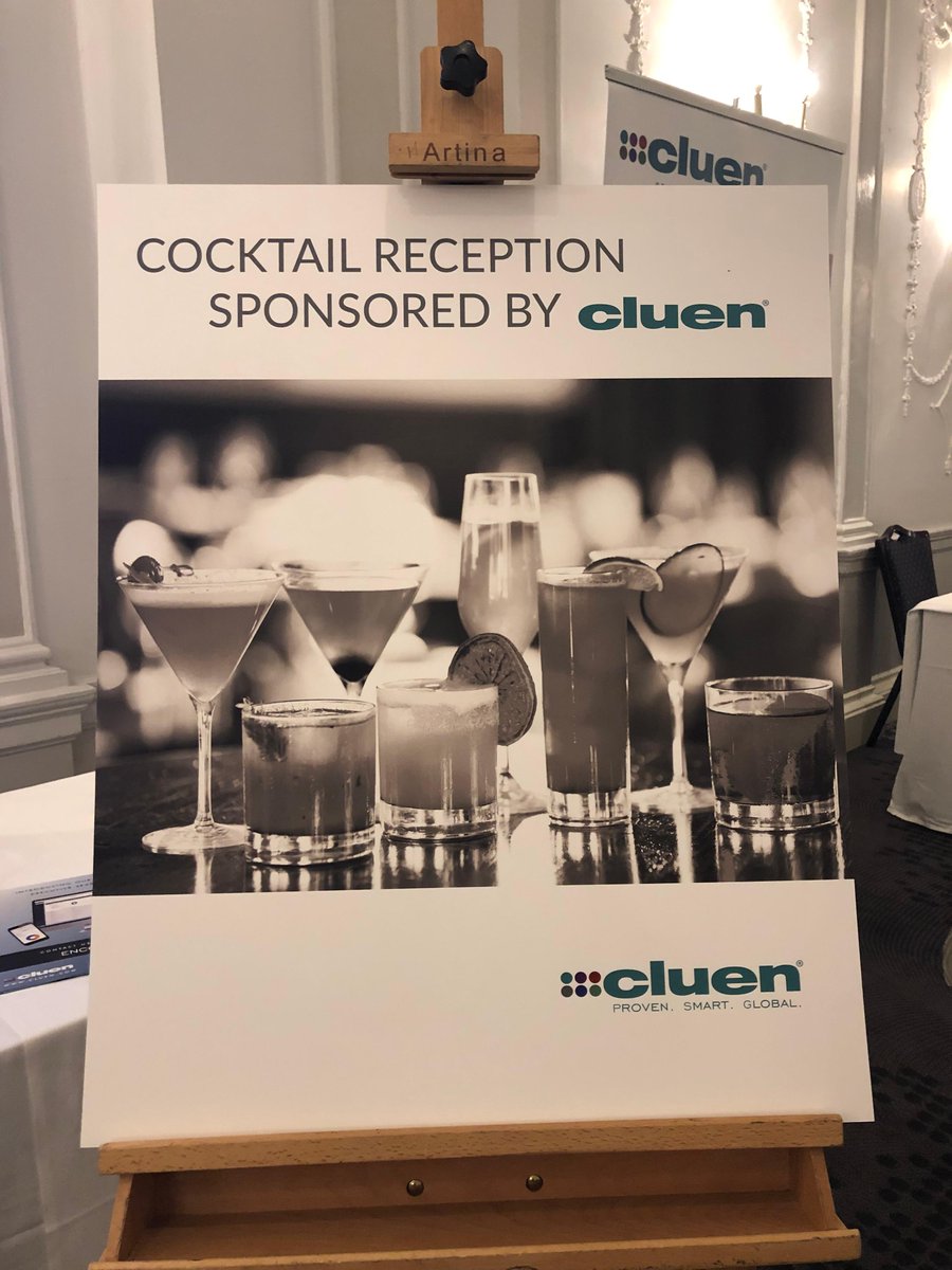 CluenEncore's tweet photo. A few photos from last week's #AESCGlobal Conference in #London. Thank you @TheAESC for having #Cluen at your event! Proud to sponsor the #executivesearch profession through #bestpractices and #innovation @KarenGreenbaum https://t.co/SusCSakf2R