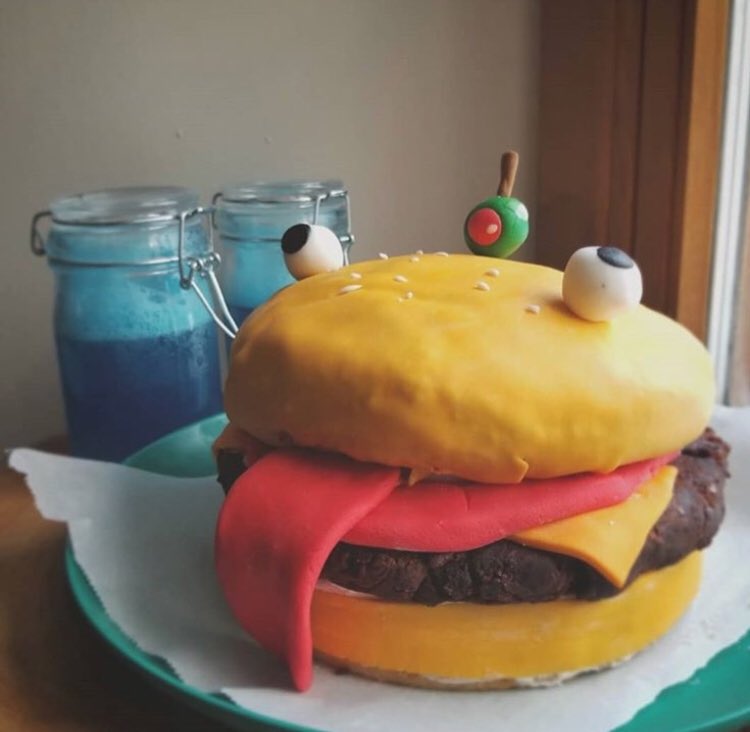 pastel de hamburguesa fortnite rt si eres del teamburgerpic twitter com ddniist0qy - fortnite numero de hamburguesa