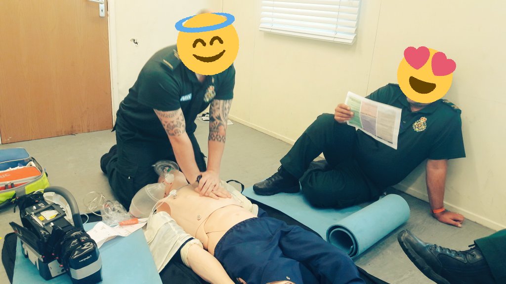 NkwilliamsNw's tweet photo. Well thats East Suffolks PU for 2018 complete....!!! Well done to Everyone roll on 2019 โกโกโก
#SaveBryan
#Trauma #ECG #Dementia #MECC #ALS #ILS #Safeguarding #ECG #CardiacCare #DementiaChampion
@EEAST_ACL @SFMassie @EEAST_UrgCare @EEAST_DirCQI @EastEnglandAmb @damow67 https://t.co/WvML3pyPrg