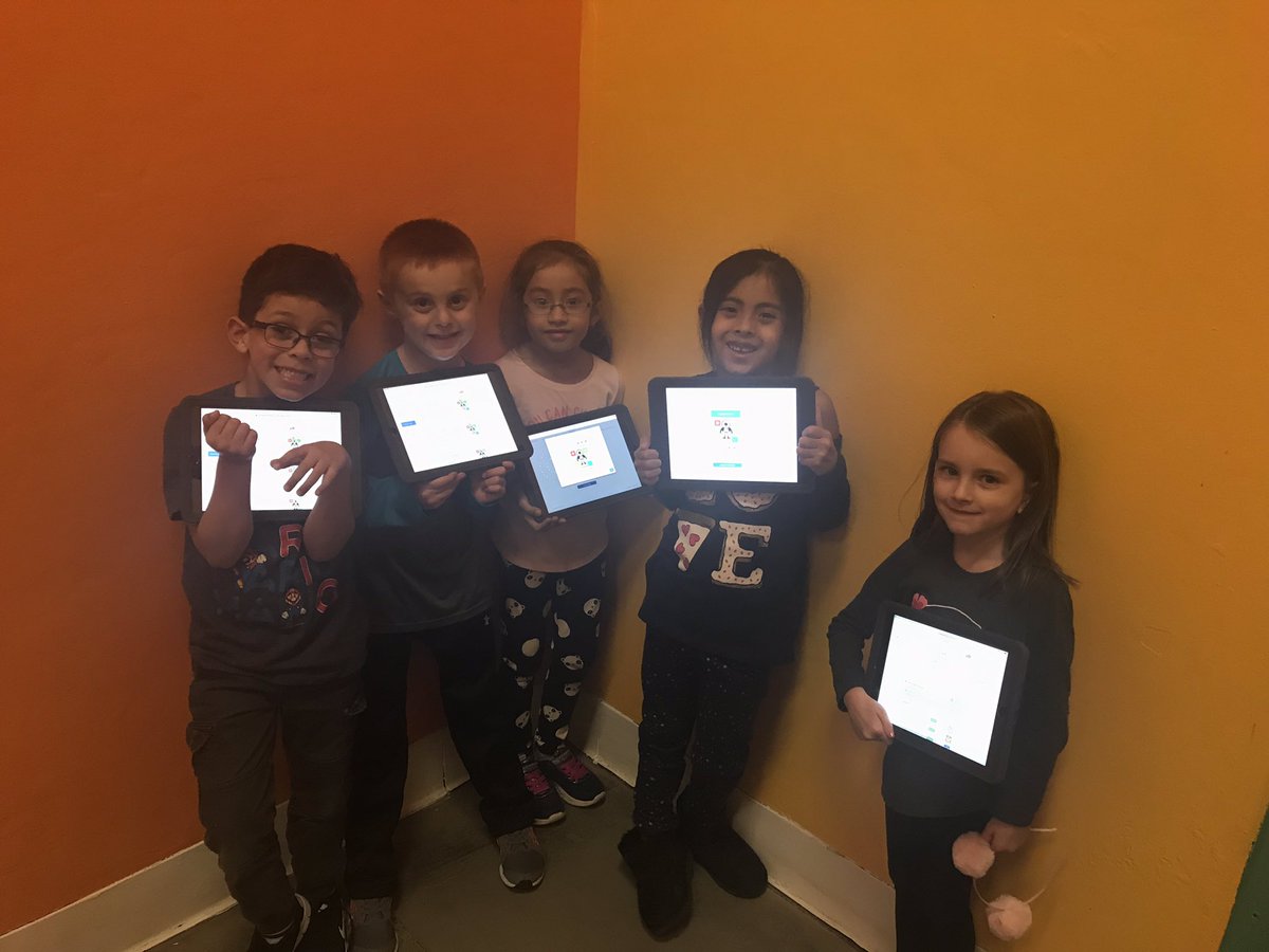 Nodell_library's tweet image. These first graders were eager to earn their @kid_OYO #ColorByCode Mastery #badges and spent some of their #IBLRecess uploading their worksheets so they could see the fireworks 💥 @Hampton_Street #MineolaProud