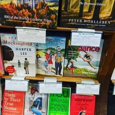 EllyLonon's tweet photo. #NinjaSigning in the #recommended section of the @boulderbookstore! Pretty pleased we’re right next to #HarperLee!
.
.
.
Next stop @tatteredcoverbookstore tonight at 7 PM - will I see you there?
.
.
.
#amongsttheliberalelite #buythebook #ampromoting #wri… https://t.co/h7A94KeyQD https://t.co/F1MWW5qjoR