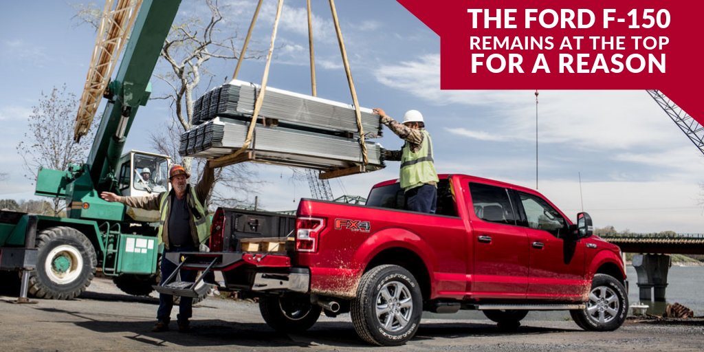 RustysFordTN's tweet photo. Why is the Ford F-150 always at the top of the list for pickups? Simple, because it’s the best! The F-150 provides comfort, technology, but most importantly - capability! We have a huge inventory of @Ford F-150’s. https://t.co/HKiNFqKhJt

#RustyWallaceFord #FordF150 https://t.co/1JDdXkot9d