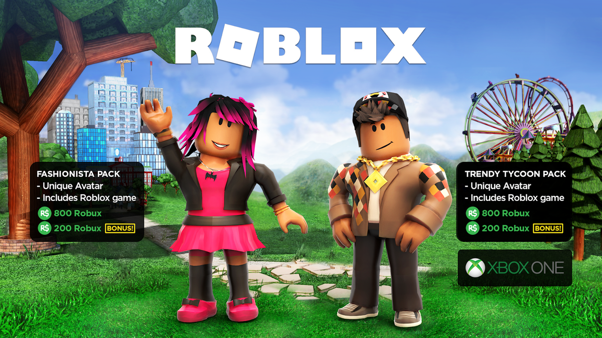 Roblox On Twitter Black Friday Is Starting Early For Xbox One Players Embrace Your Inner Tycoon Or Fashionista With These Exclusive Starter Packs From Now Til 11 26 Https T Co Pig3czr76l Https T Co Vtqw6qeuw5 - roblox xbox one in uk