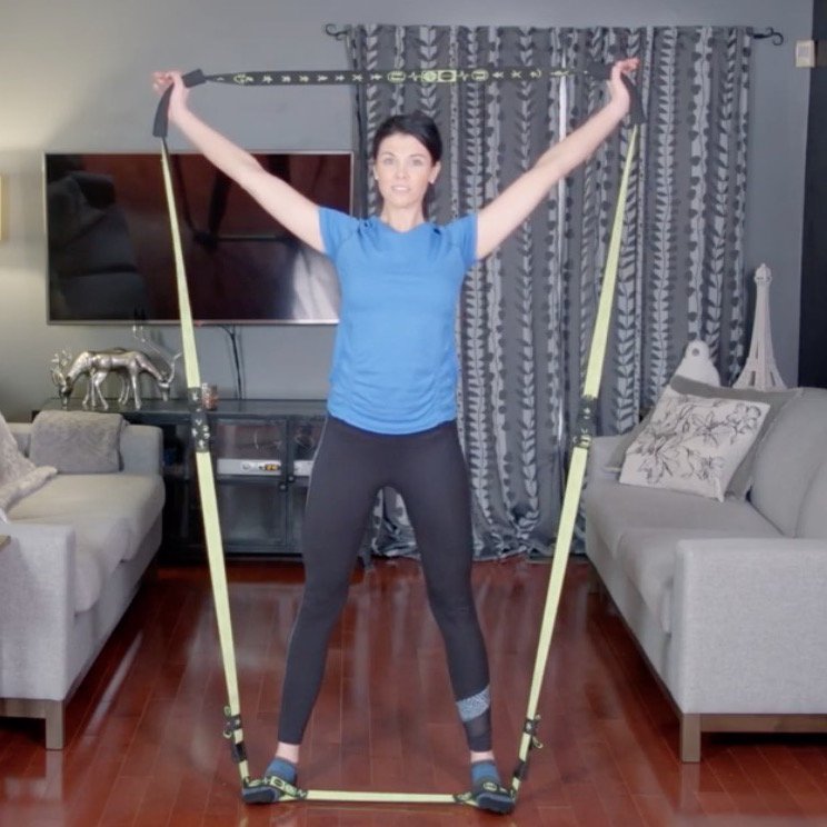 Working out at home is easier with the eJ! Our eJ comes with a carrying case, instructional manual &amp; takes under two minutes to set up. The eJ needs no anchor point-you just need to make sure you have enough room to eJercise freely in a 3D space. #ejercise #exercise #fitness