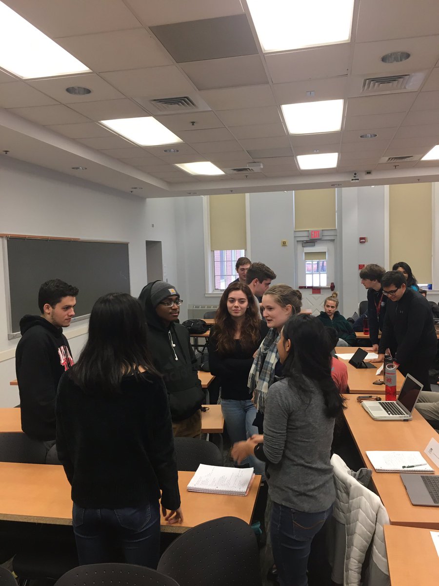 plscholars's tweet photo. ❄️Theres sNOw stopping these PL-ers! ❄️Today’s class found 1st year students engaging in a @StateDept inspired negoation training, allowing students to apply leadership principles they’ve learned throughout the semester. Last class before Thanksgiving Break! #letitsnow https://t.co/0zD5ZZImwp