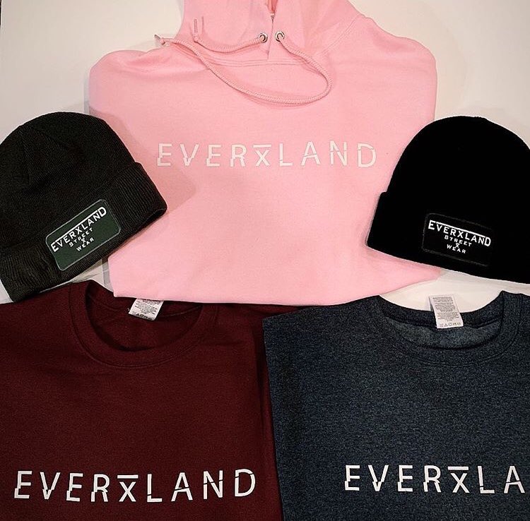 EverLandBrand's tweet photo. Fall drop. Get your merch from the link in our bio! #EverxLand #ExL https://t.co/uFvUrlxTXL