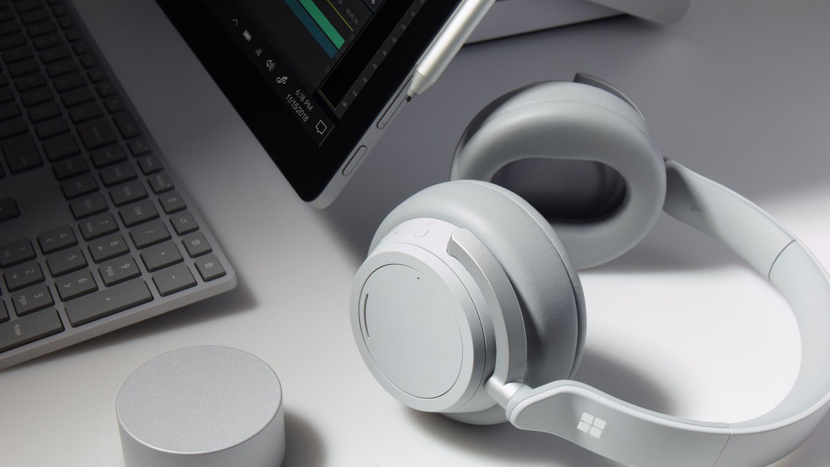 Cancel the noise and amp up your creativity with the all-new #SurfaceHeadphones. Pre-order today: http://msft.social/pAwLMp