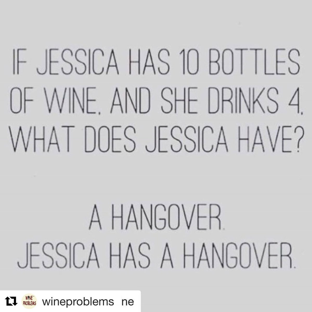 Wine Problems tweet media