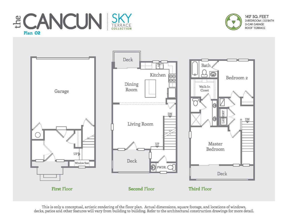 With 2 bedrooms, 2.5 bathrooms, and 1,400 sq ft, our Cancun floor plan is an easy place to love, and an even easier place to call home. Designed with your comfort and lifestyle in mind, there's nothing you can't do here.
bit.ly/2A0hUef.