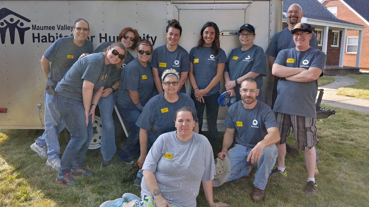 SchindlerNA's tweet image. We’re proud to work with groups like @Habitat_org in working to provide homes to families in need. Consider volunteering with them for #hhweek. @hhweek #HungerandHomelessAwarenessWeek
ow.ly/m1fW30mh32R