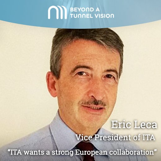BeyondTunnel's tweet photo. Eric Leca (Vice President of ITA-AITES): “ITA wants a strong European collaboration". Eric Leca is a keynote speaker during the plenary sessions of the European conference Beyond a tunnel vision. Hope to see you on November 27! https://t.co/sGfgDrji6L https://t.co/0VinjepHmN