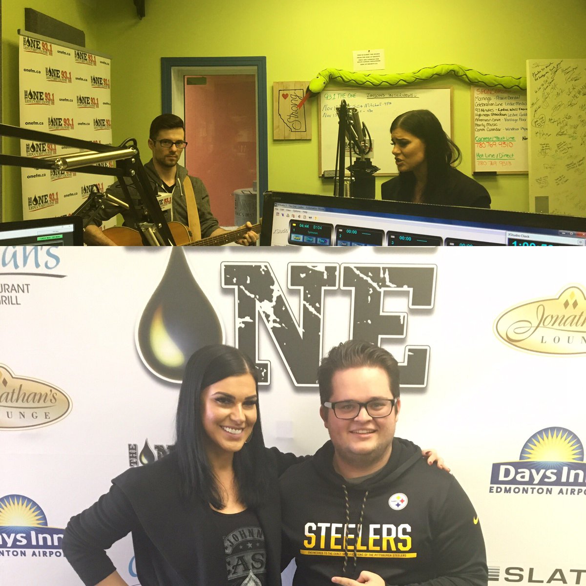 JaysonS81's tweet photo. Big thanks to @laurenmayell for stopping by the station today! Listen for her new single #RulesNeedRebels on @931TheOne https://t.co/vokhYuDX3N