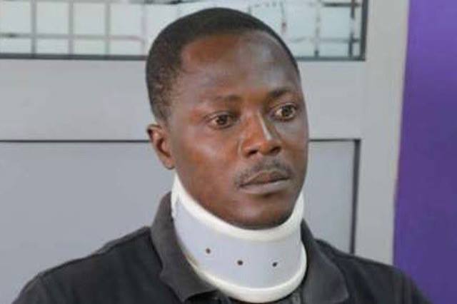 attacks_stop's tweet photo. Kendrick Ofei a Freelance Journalist was assaulted by soldiers on Ghanaian #StopAttacksOnMedia #StopMediaAttacks https://t.co/6v1P6pIl3J