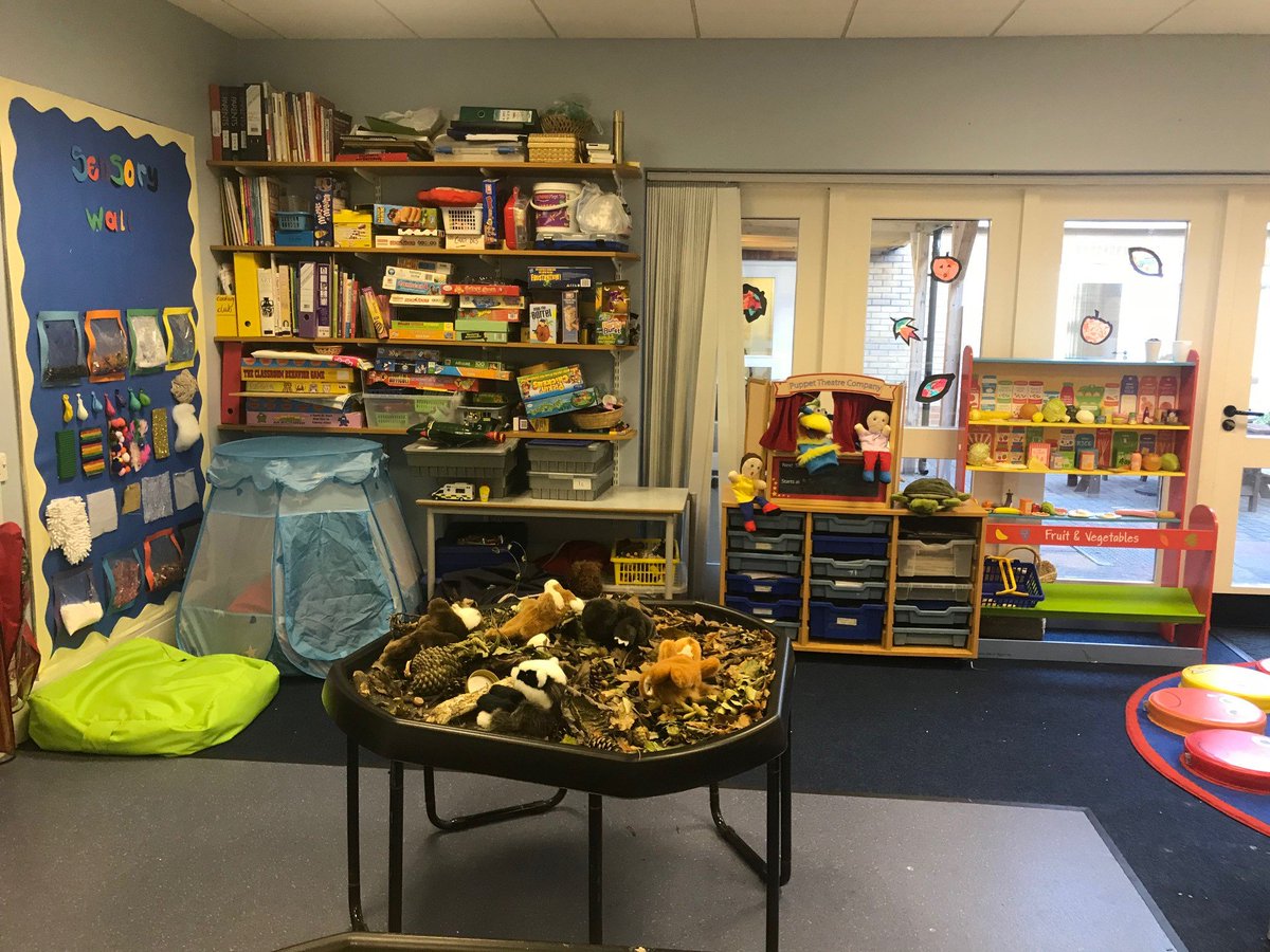ThriveApproach's tweet photo. Thank you so much to Sarah from Stradbroke Primary Academy for sending in some photos of her lovely #Thriveroom. There are so many wonderful ideas for you to try in your setting, from a sensory wall to worry monsters! https://t.co/7vqx2z778h