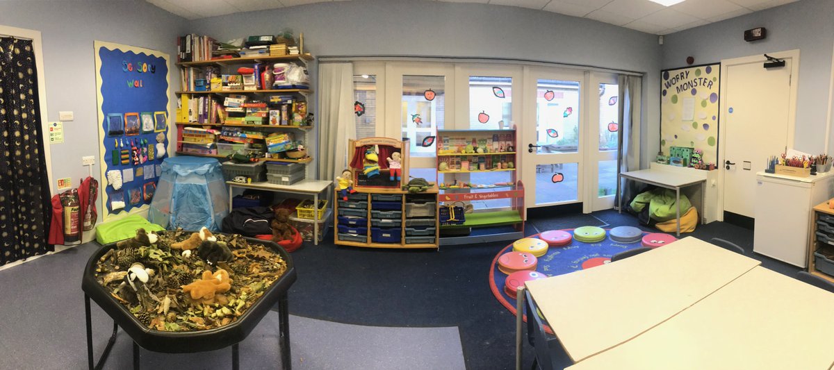 ThriveApproach's tweet photo. Thank you so much to Sarah from Stradbroke Primary Academy for sending in some photos of her lovely #Thriveroom. There are so many wonderful ideas for you to try in your setting, from a sensory wall to worry monsters! https://t.co/7vqx2z778h