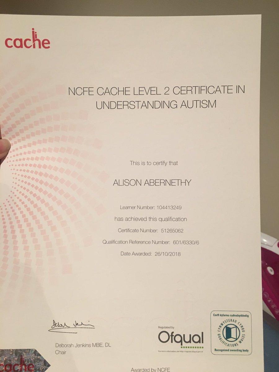 MrsIrwinHPS's tweet photo. A little CPD I have been doing in my spare time β
ππ©π»βπ#understandingAutism #cachequalification #CPD #alwayslearning https://t.co/6ekK67XVJ0
