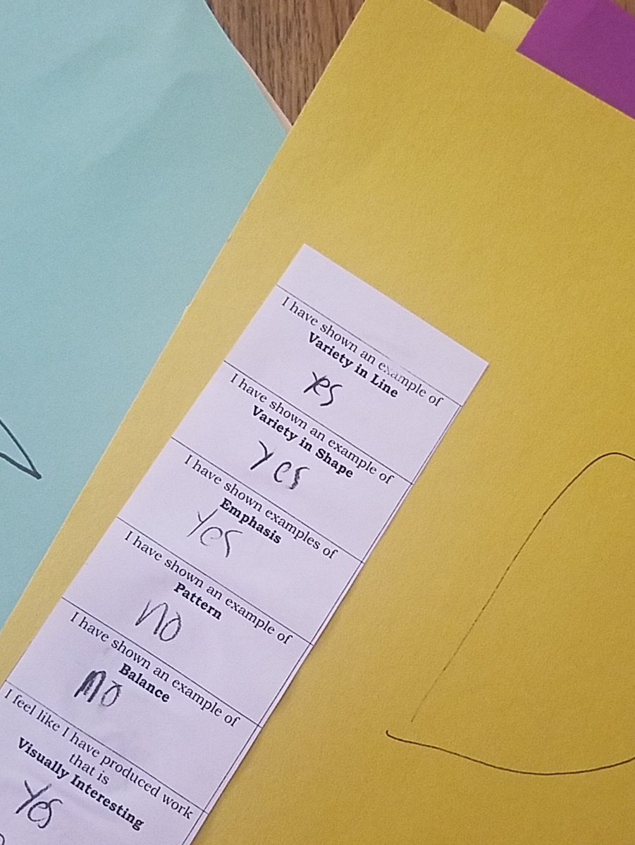 KincaidArt's tweet photo. I tried something different with my 2ndG critique: Pausing production for discussion &amp; direction providing opportunity to improve their work. Finished pieces seem more thoughtful &amp; accomplished 🧐
#artsedga #cobbARTrocks #allwaysthinking https://t.co/hO3ALdSZCW