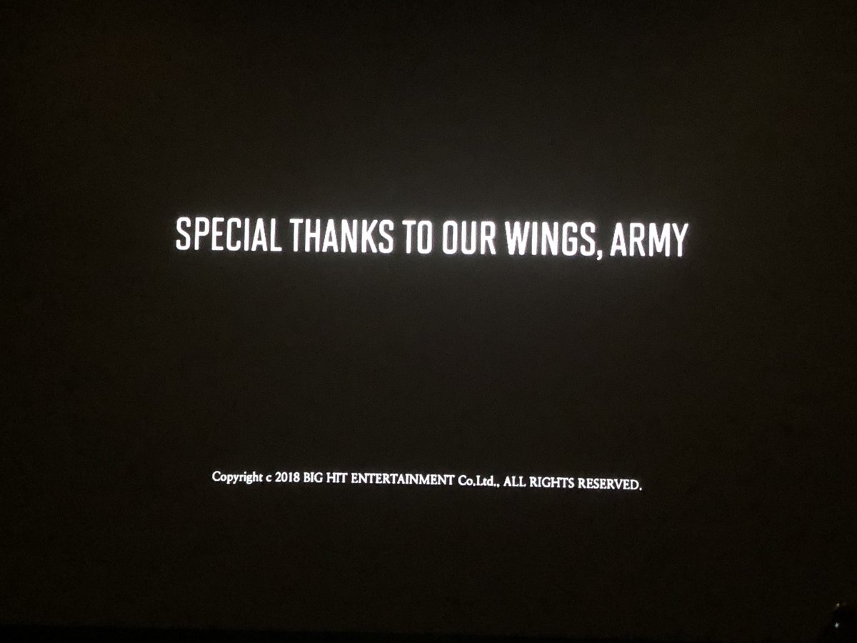 deCypherBTS's tweet photo. THANK YOU FOR BEING OUR ANGELS

#BurnTheStageTheMovie https://t.co/cT9diKOajz