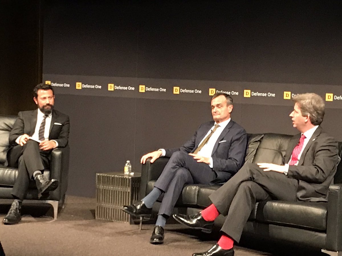 'We are global players and will remain so' @EAFergusonFCO says at the #DefOneSummit. 'We want to make sure we have the capabilities to remain effective global players.”
