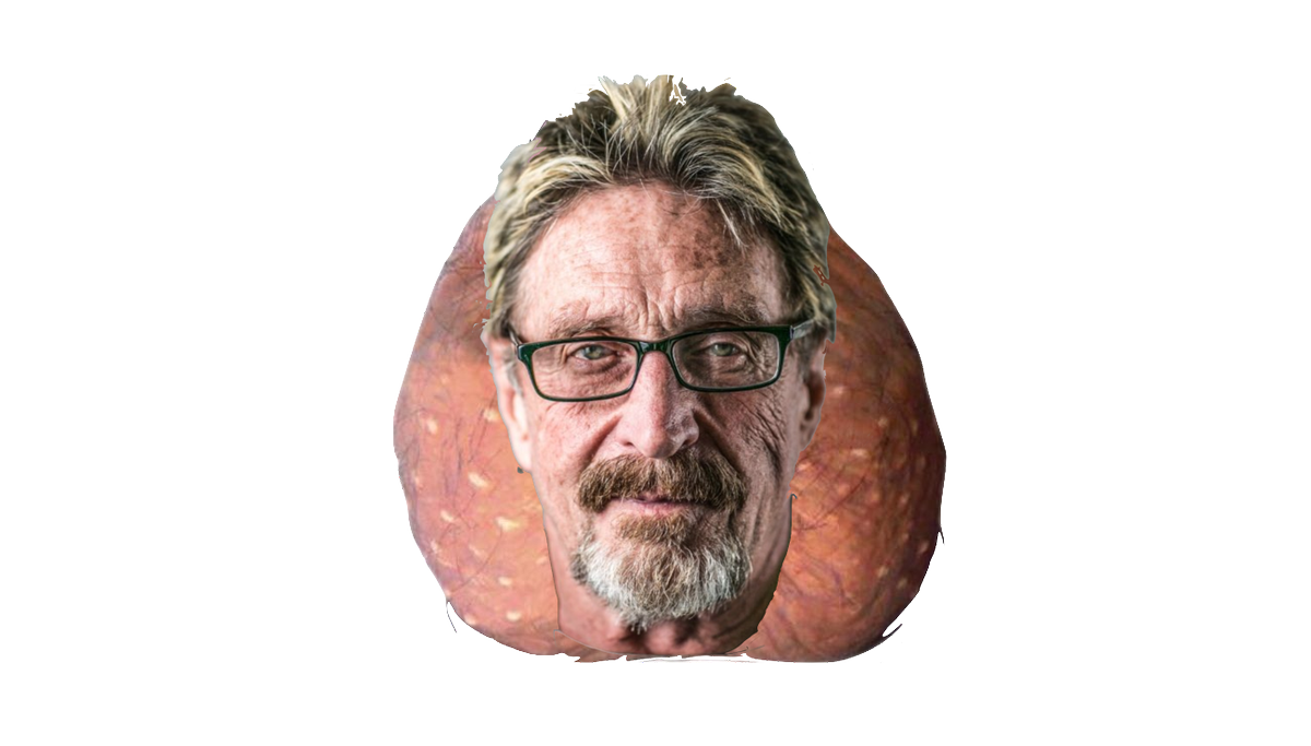 CryptoId2's tweet photo. @missmayn @officialmcafee https://t.co/1BCfHVzixX