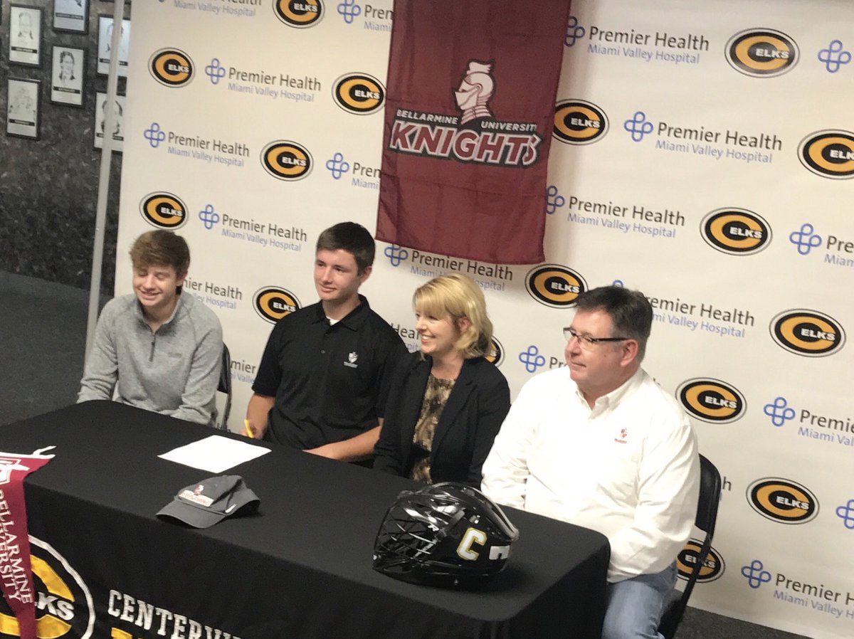 CHSElksLacrosse's tweet photo. Big day for Bobby Gabriel as he signs his NLI to D1 @BellarmineLax  Your getting a good one!!  Congratulations! https://t.co/LvQN8Mjq7Y