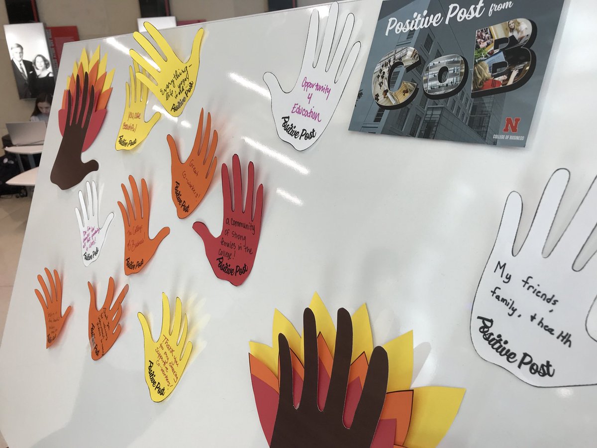 stephnews's tweet photo. I have an amazing family and talented, supportive co-workers. What are you thankful for? #CoBPositivePost #NUBiz https://t.co/lh8ReDfG0r