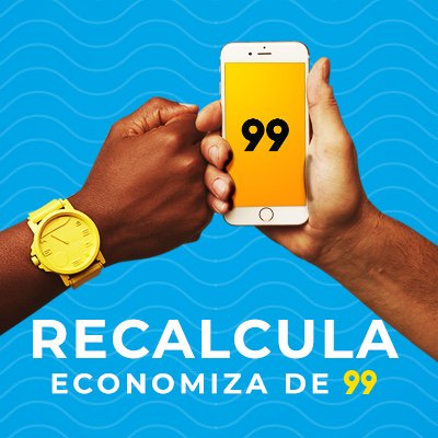 RGdeSouza's tweet photo. Vá de 99 e economize., Quer ganhar desconto nas proximas corridas de 99? Toque neste link para seguir viagem pagando menos https://t.co/hmyHGn75ME https://t.co/CKe9TcTI8U