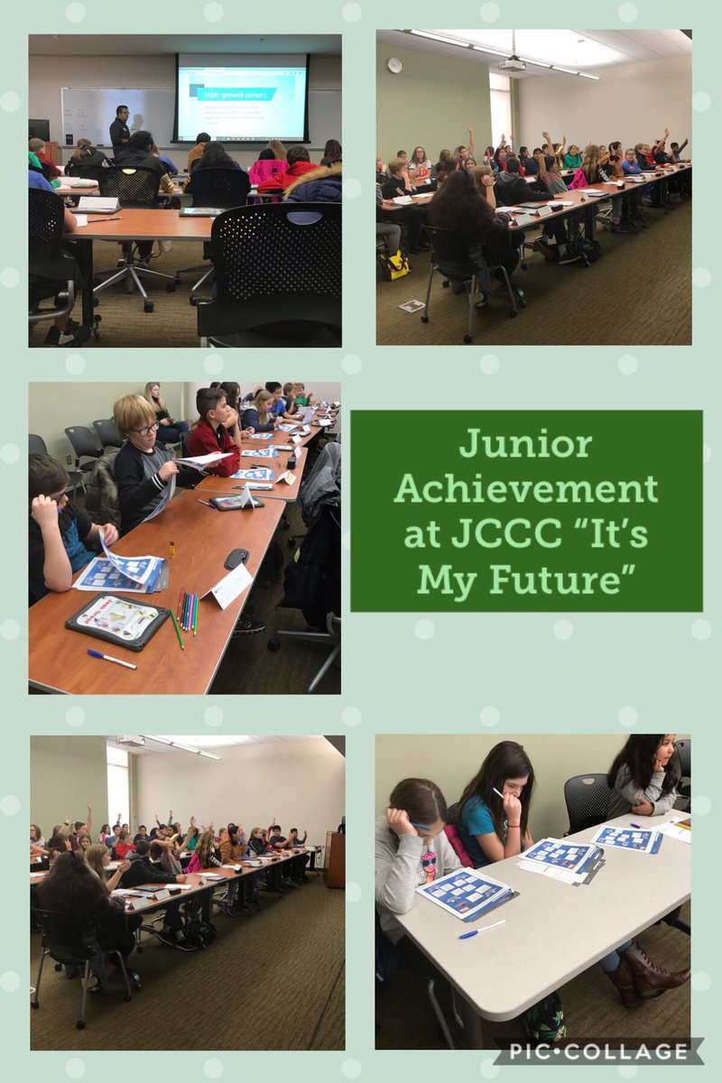 Great day starting to think about their future careers!  Thanks #JuniorAchievement #JohnsonCountyCommunityCollege <a href="/Tomahawk_prin/">Tomahawk Elementary</a> <a href="/theSMSD/">SM School District</a>