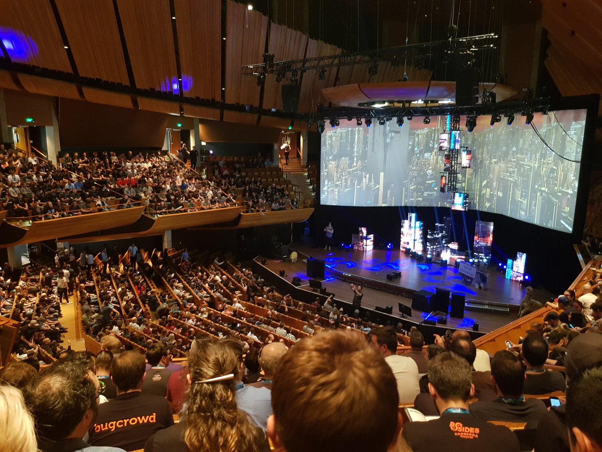 And we're off!  #kiwicon
