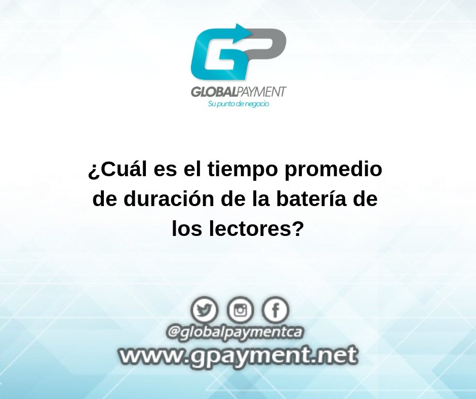 globalpaymentca's tweet photo. El tiempo promedio de duración de la batería de equipo lector de tarjetas ITOS BP50 CL es de cuatro (4) días aproximadamente. #jueves #15Nov #felizjueves #lectortarjetas #ventas #puntodeventa #globalpayment #caracas #puertoordaz https://t.co/Ja7hQIlU3L