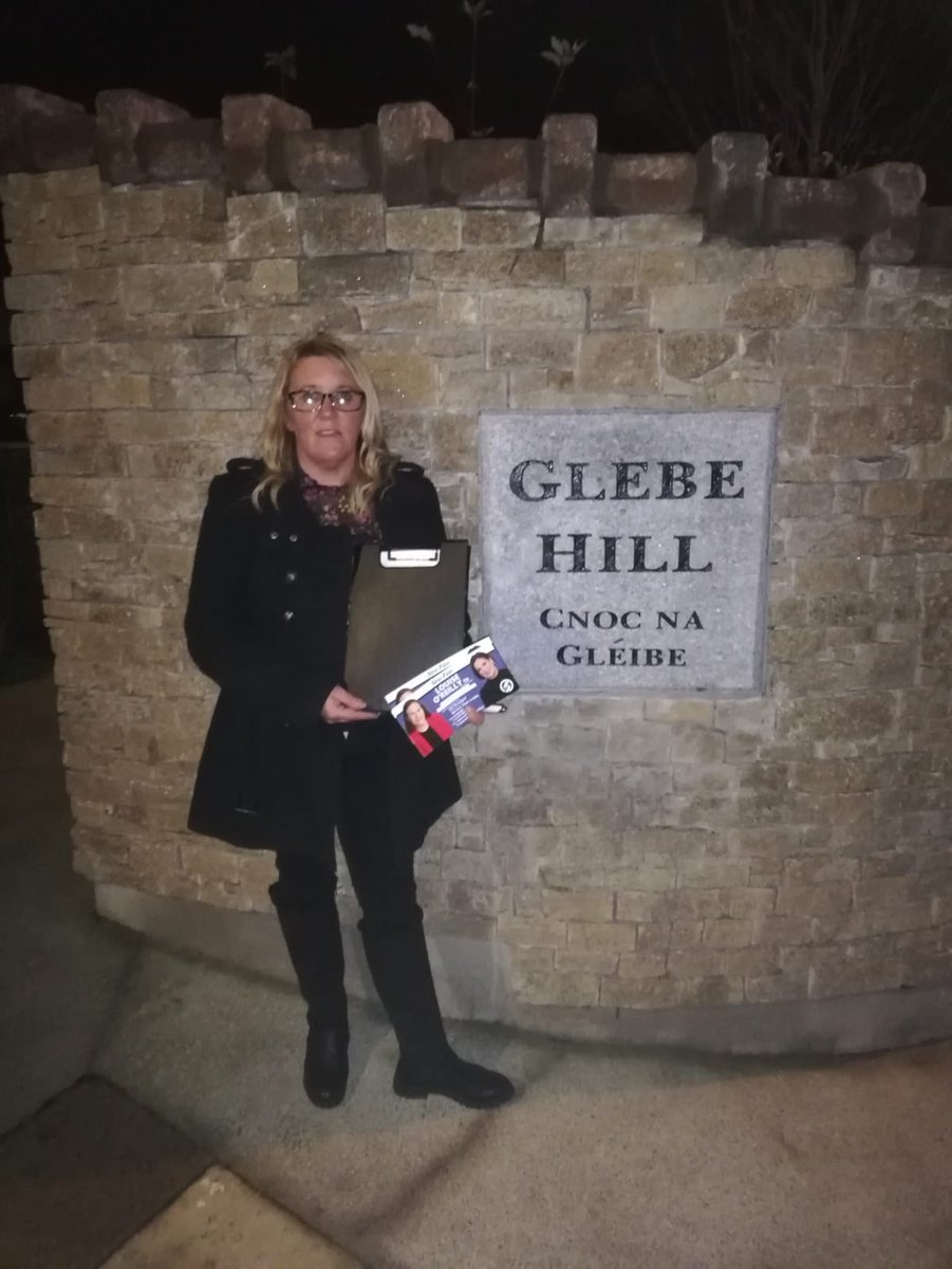 SwordsSinnFein's tweet photo. Just back in from a Local Issues Canvass in Glebe Hill Estate, what a lovely Estate and warm welcome we received from the residents. A few issues were raised that we will follow up on. #SinnFéinnotjustatelectiontime @lorrcoconnell @celticbest @loreillysf https://t.co/p7rFEHy5Uh