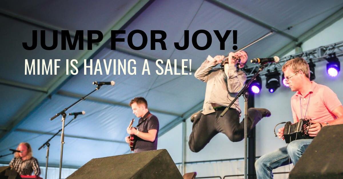 Michigan_Irish's tweet photo. Avoid the crazy crowds!
Shop from home! Treat yourself AND a friend to our 2018 Holiday Sale!
***  Get One 4-day Weekend Pass for $30 ***
Valid Friday, November 23 ...Midnight to Midnight.
Set an alarm and then go to  >> https://t.co/QBh7hTQoAf #MichiganIrish #MIMF19 https://t.co/SPOacYbMdt