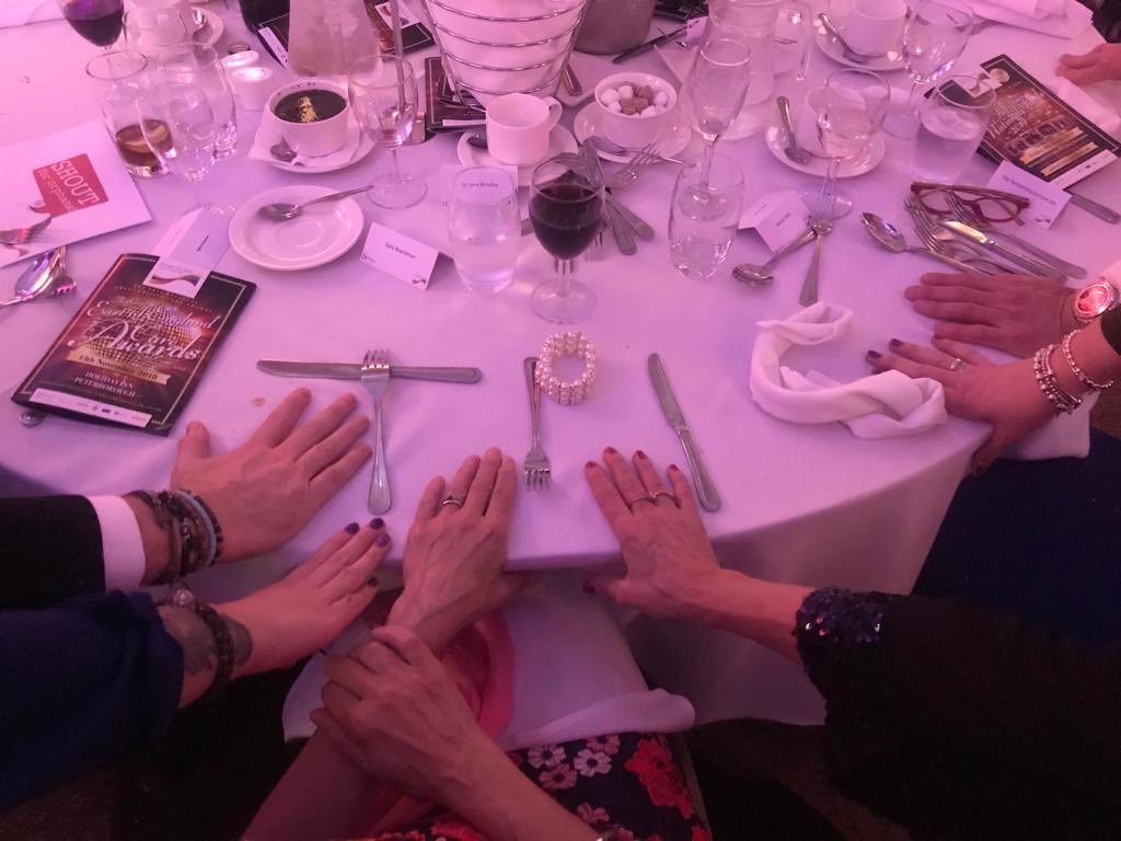 theclareharding's tweet photo. At #gbcareawards and @TPICLtd have gotten creative with their branding ... good luck to all finalists, you’re all awesome 😎 #winners https://t.co/1oRQq5TRa0