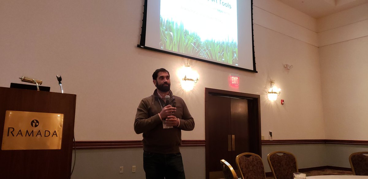 Steven Mirsky is talking about the "Cover Crop Decision Support Tools"