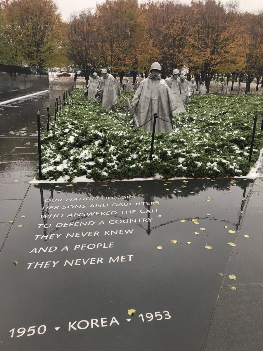 crhsdevilsadv's tweet photo. Visits to Lincoln Memorial, Korean War Memorial, and Vietnam Veterans Memorial! #CRHSDC https://t.co/wK0mWiKaDL