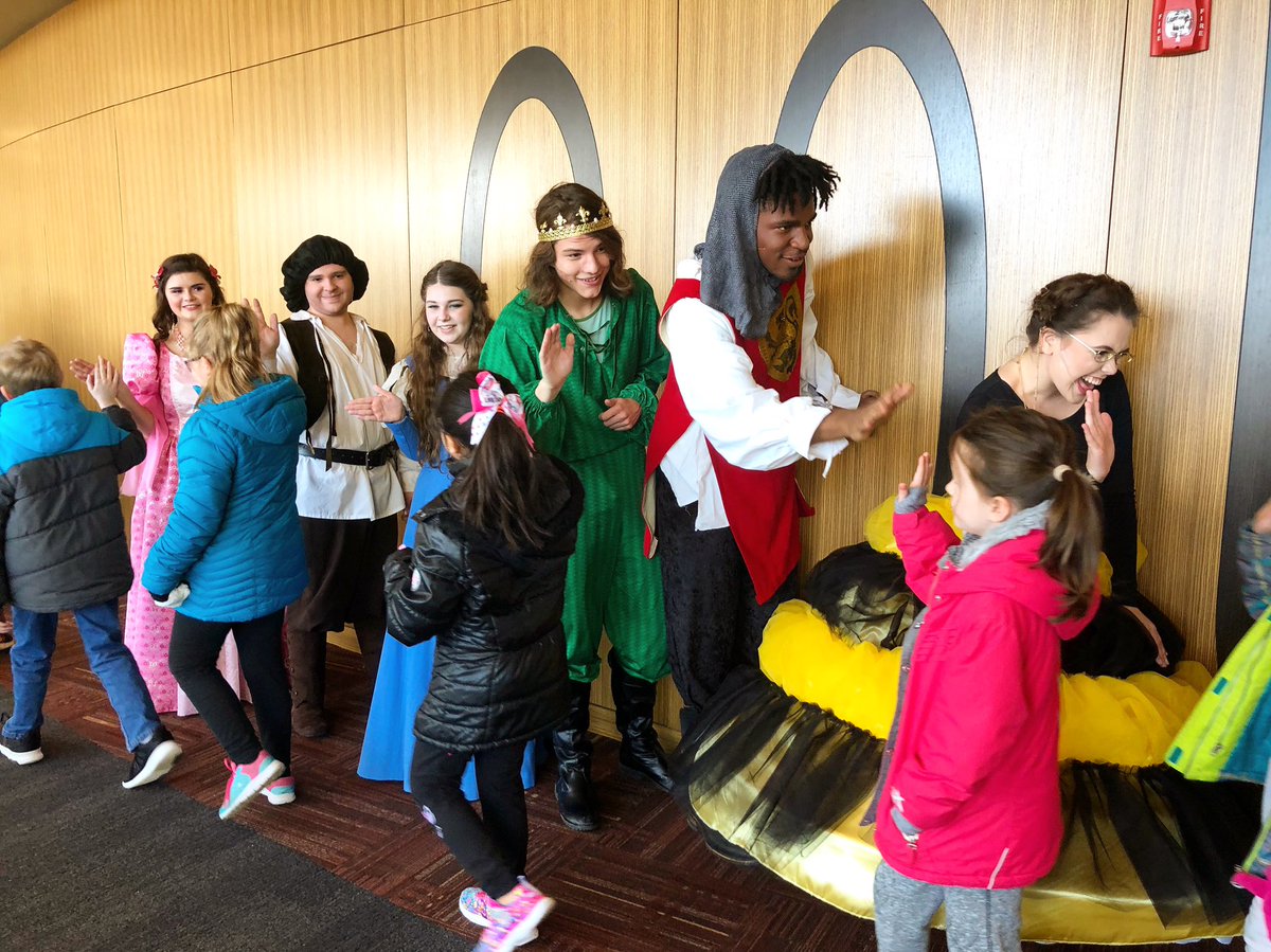 The cast of “Hyronomous A. Frog” got to meet many of their newest fans from area schools. Thank you to all of those who made it possible to bring the show to the children.

Don’t miss your opportunity to see this show - Nov. 16 at 7 p.m. and Nov. 17 and 18 at 2:30 p.m.
