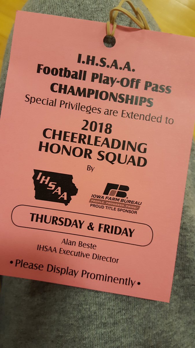 Iowa - Cheer - Honor!