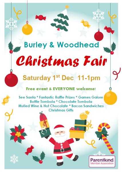 Come along to <a href="/Burleywoodheadp/">BWoodhead Primary</a> Christmas Fair on 1 December 🎅🎄
