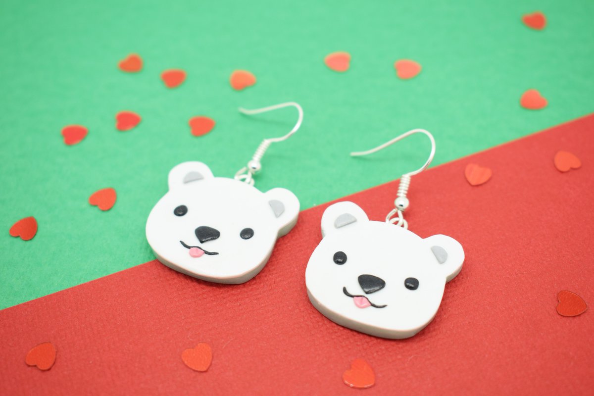 RoboticCookie's tweet photo. New Christmas Critter Earrings are up in the store.
Meet Percy, Minty and Rudy!!
https://t.co/U7yJ8TtxS8
#Animalearrings #ChristmasEarrings #Polymerclay #EtsyShop #HandmadeHour #justacard https://t.co/MzvxNsA9wJ