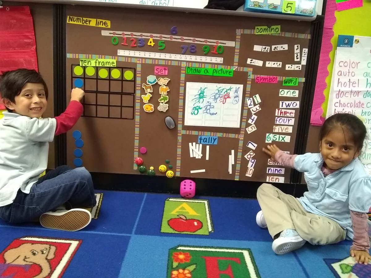 Students representing numbers in different ways. <a href="/EppsIslandKISD/">Epps Island</a> #kleinmoments