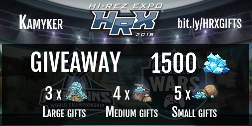 kamyker's tweet photo. HRX starts tomorrow! 
I'll be watching/commentating it in 🇵🇱 on my stream.

For this occasion I'm doing 1500 crystals giveaway:
https://t.co/gJg794eyGE https://t.co/Dgs0xHkR6V
