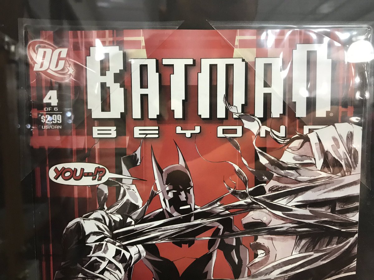 The Salvation Army of La Crosse County (@salarmylax) on Twitter photo Always be yourself, unless you can be Batman. Then ALWAYS be Batman.
Perfect for any <a href="/BatmanBeyond/">BATMAN BEYOND</a> fan! We have a copy from the comic book series autographed by <a href="/johnstanisci/">John Stanisci</a>! #ThriftStoreThursday Always be yourself, unless you can be Batman. Then ALWAYS be Batman.
Perfect for any <a href="/BatmanBeyond/">BATMAN BEYOND</a> fan! We have a copy from the comic book series autographed by <a href="/johnstanisci/">John Stanisci</a>! #ThriftStoreThursday
