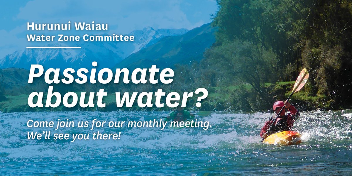 The Hurunui Waiau Water Zone Committee will meet next Monday, November 19. For full agenda, see bit.ly/2PWRHqS