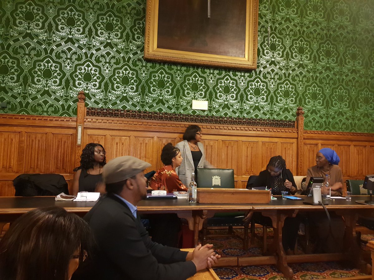 FontaineEva's tweet photo. Inspirational evening lead by @HackneyAbbott & @NatreemaAdjaye (#MelaninMonologues) #Charlie @galdemzine @Poetic_Toya #SheilaNortley #Dreamscapefilms @HouseofCommons #DianeAbbottFoundation #BWMB With @Hair_Valley @EvadneyC #Andree #Cicely https://t.co/SoWWAb19BW