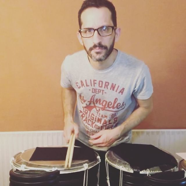 O7Drumproject's tweet photo. Preping my first tutorial video for one of my songs (I promised the girls I would do it!). It’s not public so here goes the best parts.
@o7drumprojectuk @o7drumproject 
#drums #drumstagram #percussion #drumming #dancewithdrums https://t.co/MRaQAfO3k5 https://t.co/UG8pRk9Bld