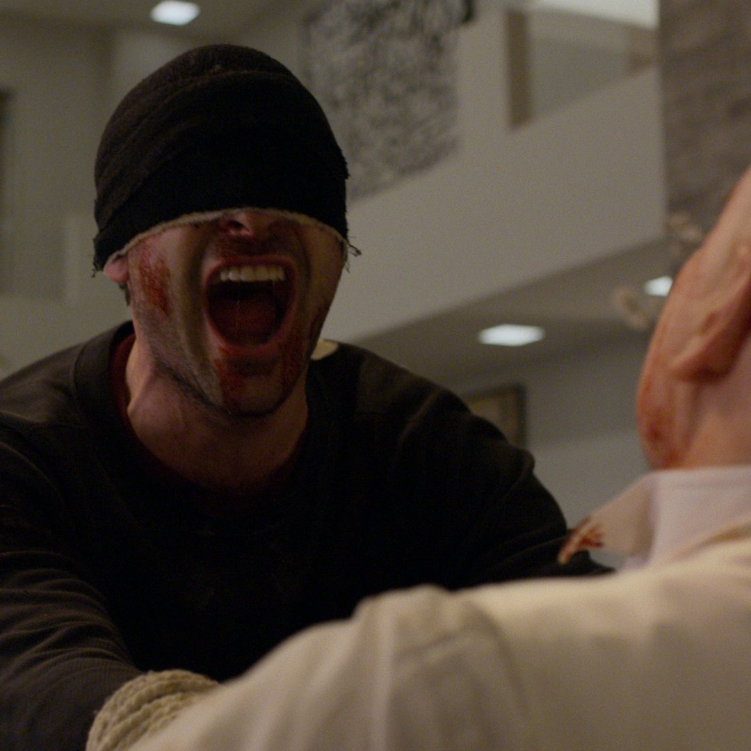 Daredevil's tweet image. When Fisk monologues...