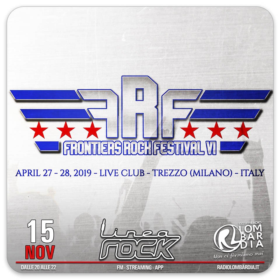 Italy, we're coming for you! 😎🇮🇹️🤟
We're very proud to announce that we will be a part of the very cool line-up at <a href="/frontiersrockf/">Frontiers Rock Fest</a> .
For more info about the event and tickets please visit: frontiersrockfestival.com
<a href="/WeAreInglorious/">Inglorious</a> <a href="/HardLineBand/">officialHardLine</a> <a href="/tedpoley/">Ted Poley</a> <a href="/jeffscottsoto/">Jeff Scott Soto</a>