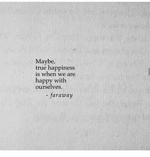 Often I ask students, “what they want to be in life?” And the response is, “happy”. Well what is it that makes a person happy?
