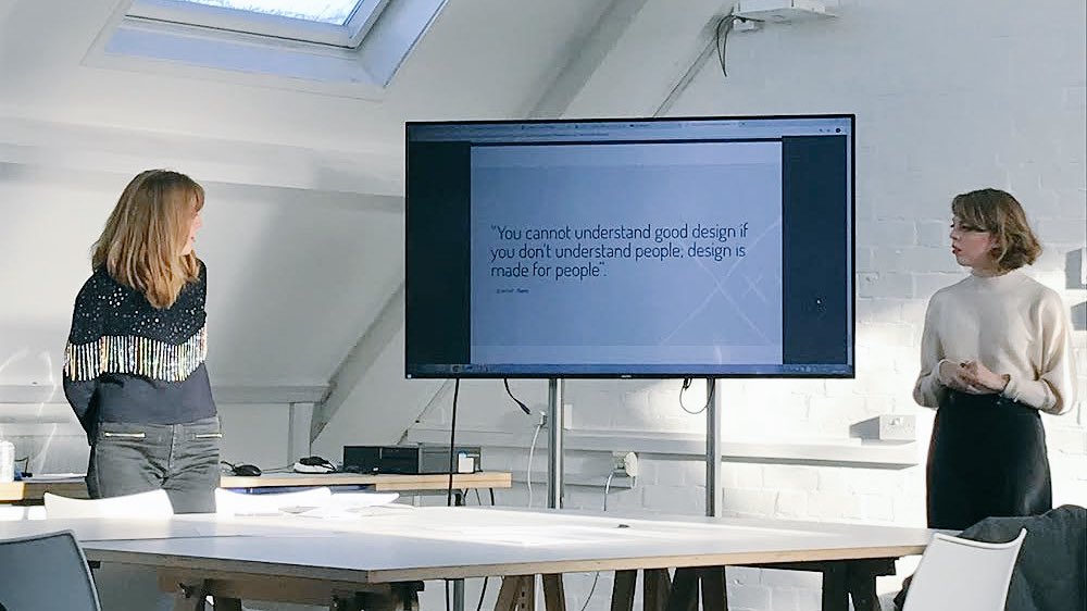 A couple of weeks ago we welcomed the talented and inspirational <a href="/Buttercrumble/">Buttercrumble</a> into the studio to discuss their approach to social and community design. #graphicdesign #designeducation