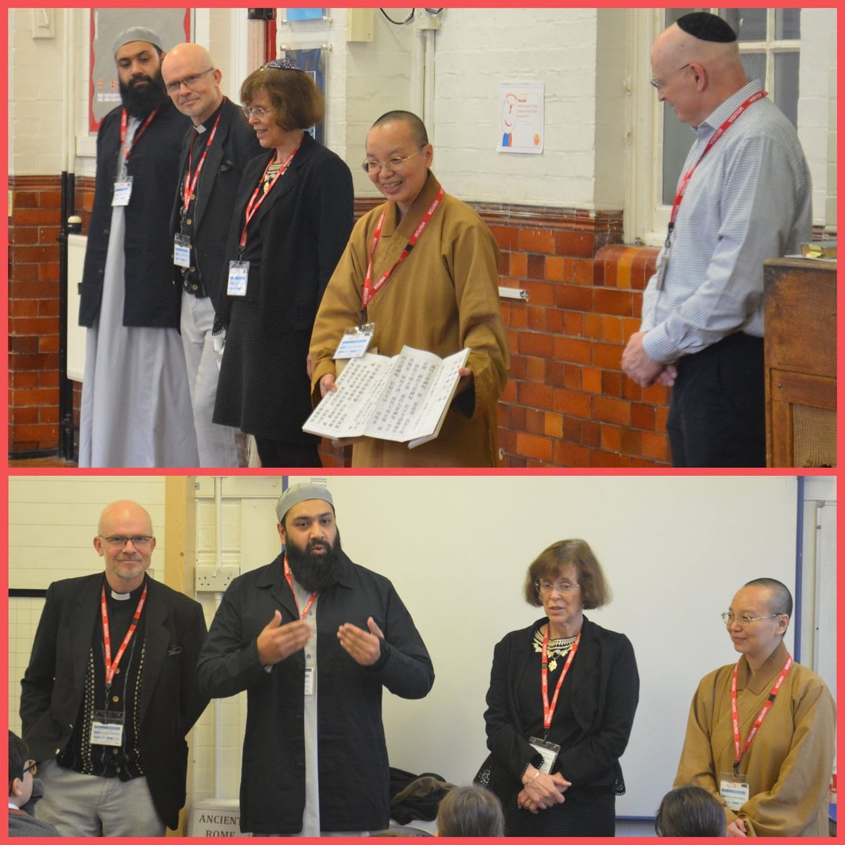 Though without a home, VICEC still continue their work. Imam Alomgir attended a very fruitful assembly at Millbank Academy, showing pupils how regardless of differences in faith, religious leaders manage to work together and get along!